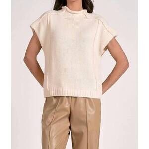 NEW ELAN maura sweater in off white
